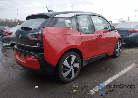 2019 BMW I3 120Ah W/Range Extender z USA, uszkodzony, nr VIN WBY8P4C52K7F02369